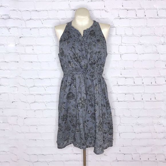 Converse One Star Dresses & Skirts - Converse One Star Slate Blue Floral Cotton Dress